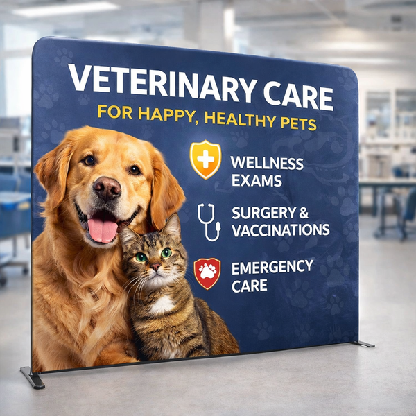Eurofit Fabric Tube Display 8x8Ft