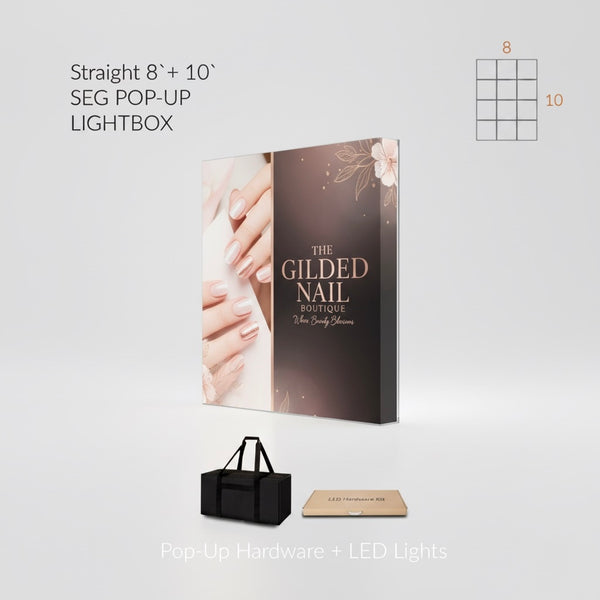 SEG POP UP Light Box Stand 8x10ft