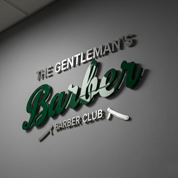 Acrylic Cutout Logo and Letters