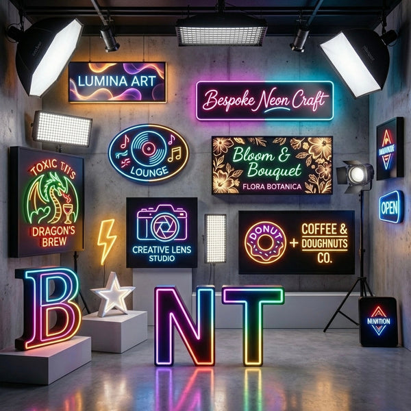 Neon, Lightboxes & Custom Signs