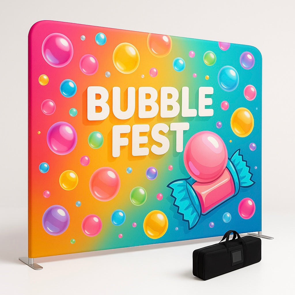 Eurofit Fabric Tube Display 8x8Ft