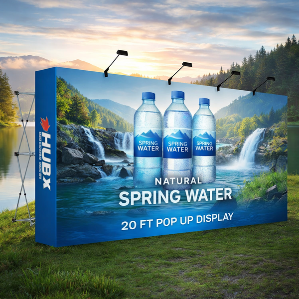 20x8 POP UP Display Stand