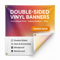 Double Sided Banner 18oz