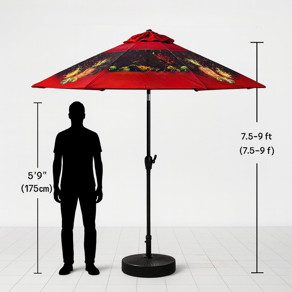 Custom Large Outdoor Umbrella