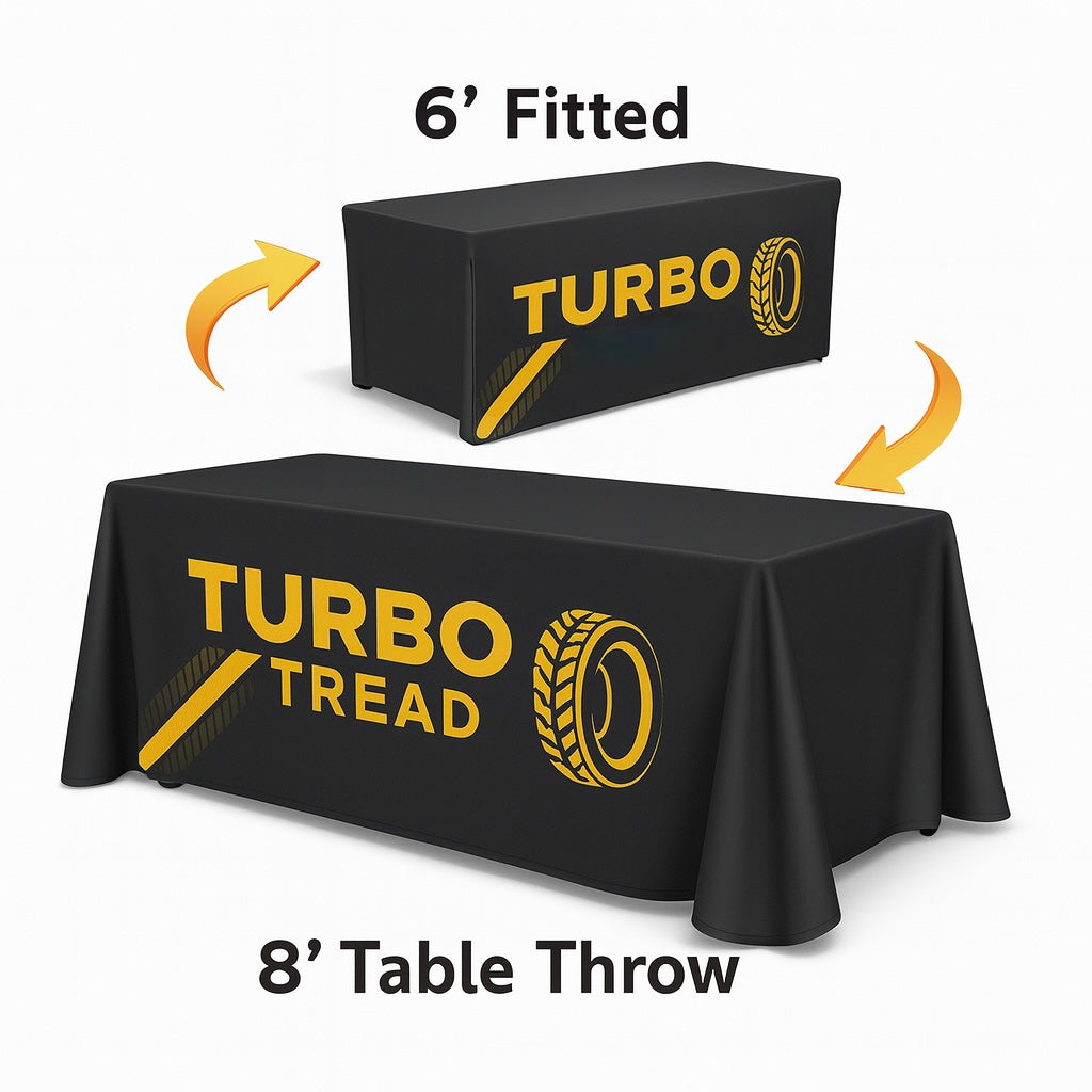 6'/8' Convertible Table Cover