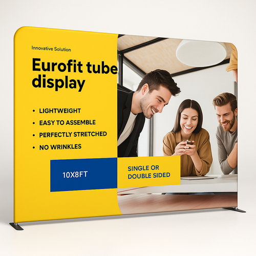 Eurofit Fabric Tube Display 10x8Ft