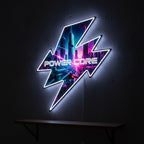 Double layered Lightbox with Neon