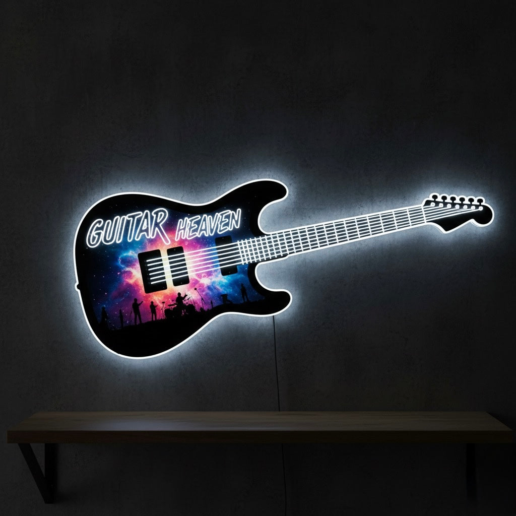 Double layered Lightbox with Neon
