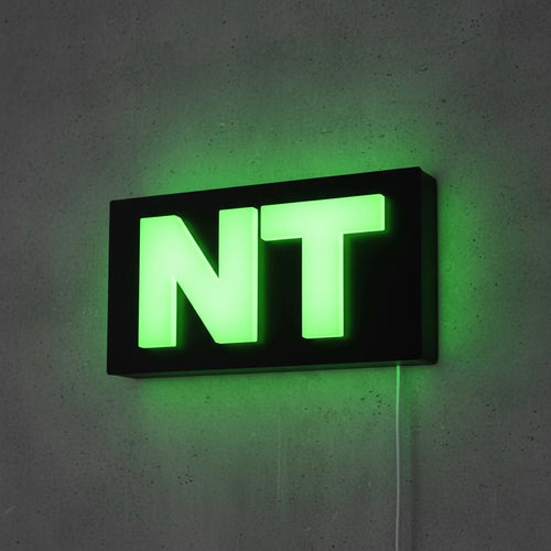 Lightbox with Raised logo
