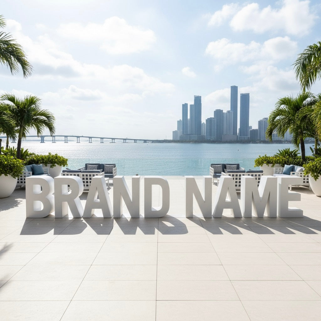 Free Standing PVC 3D Letters