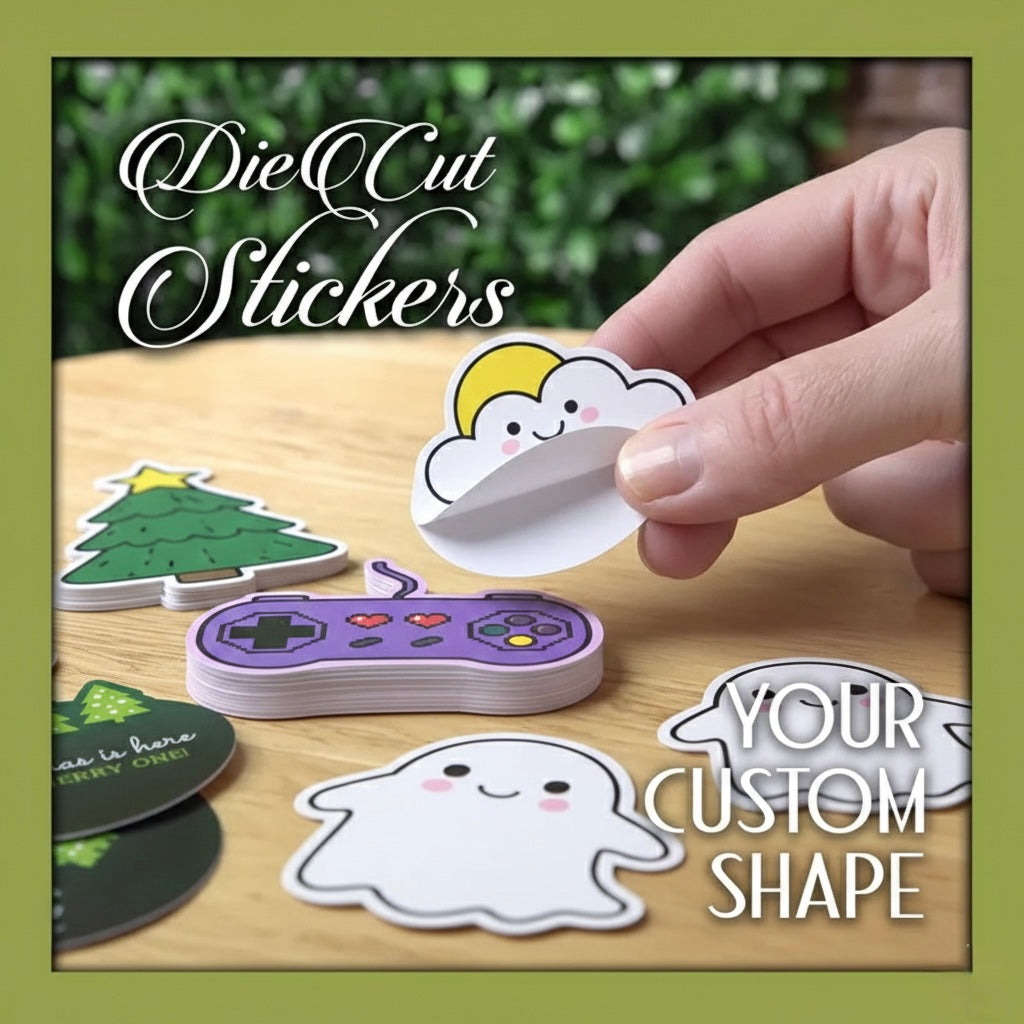Custom Shape Paper Stickers&Labels