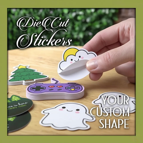 Custom Shape Paper Stickers&Labels