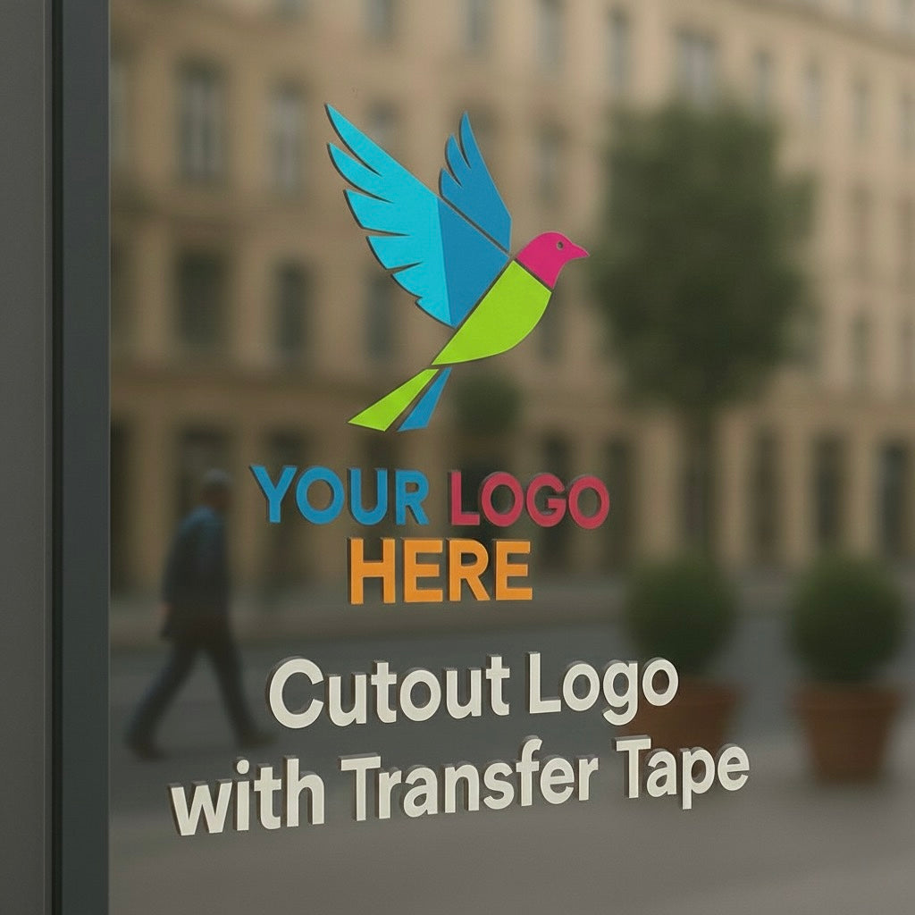 Cutout Letters & Logos with Transfer Tape
