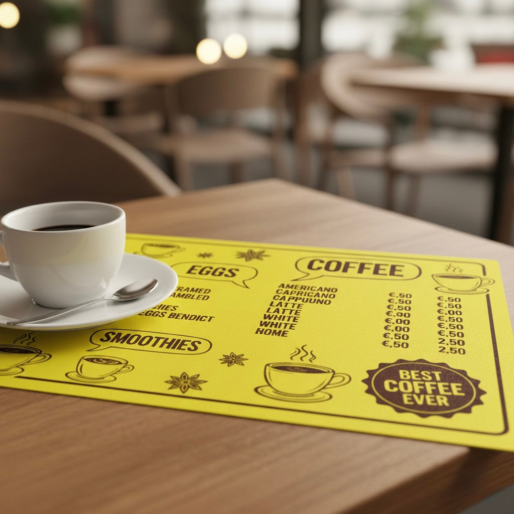 Paper/ Polystyrene Table Place Mats