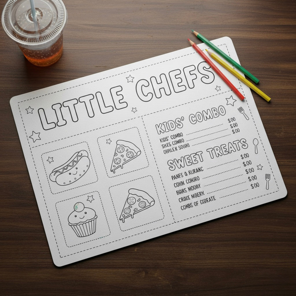 Paper/ Polystyrene Table Place Mats