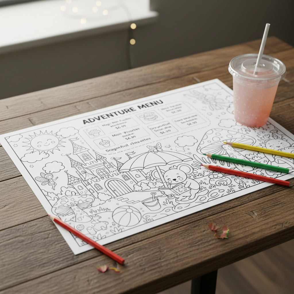Paper/ Polystyrene Table Place Mats