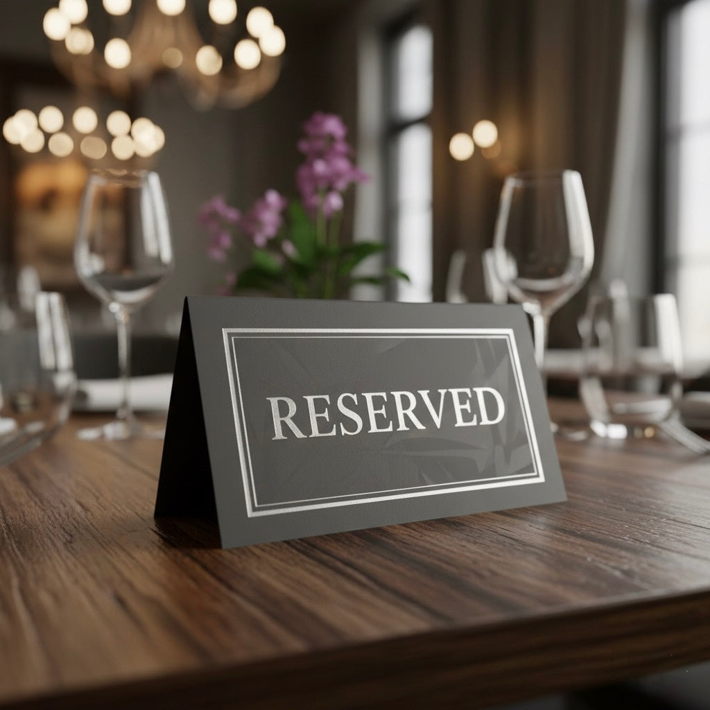 Paper Table Tents