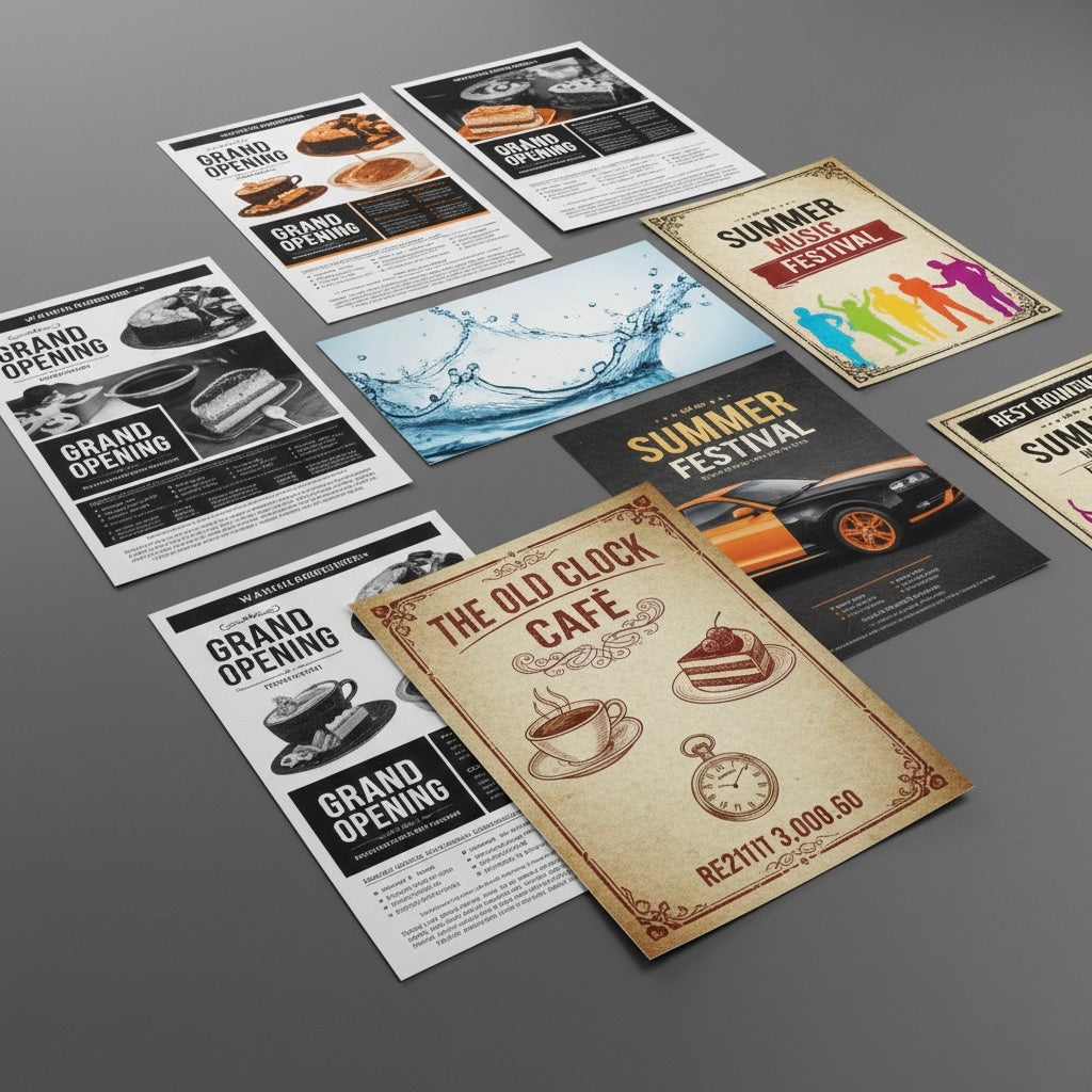 Flat Flyers and Brochures