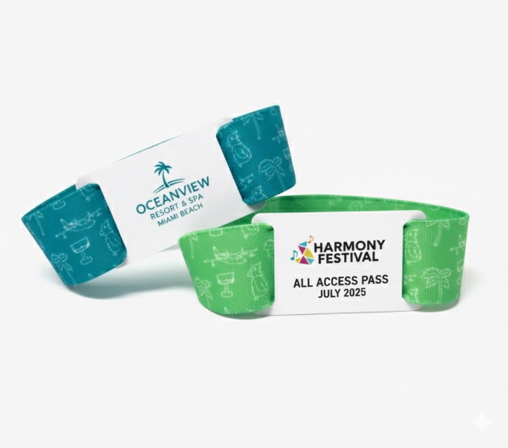 Key Pass / Wristband Mini Cards