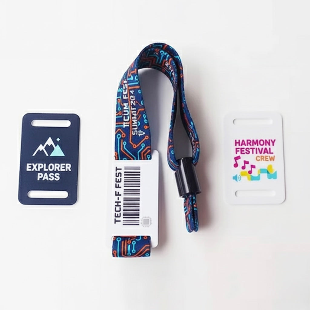 Key Pass / Wristband Mini Cards