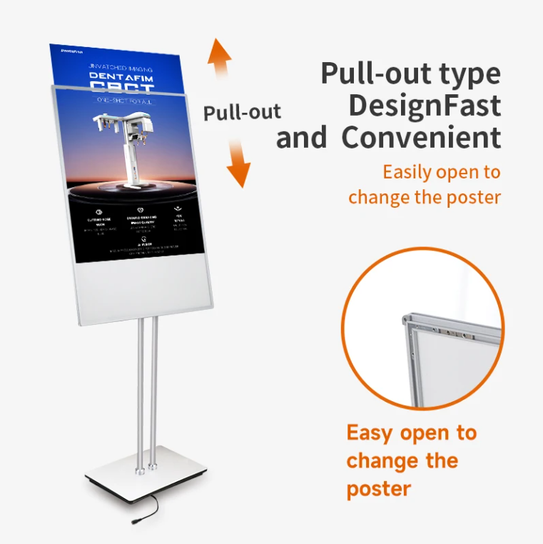 Super Slim Display Stand Lightbox