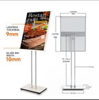 Super Slim Display Stand Lightbox
