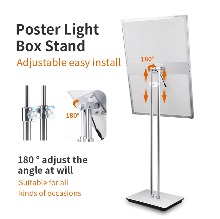 Super Slim Display Stand Lightbox