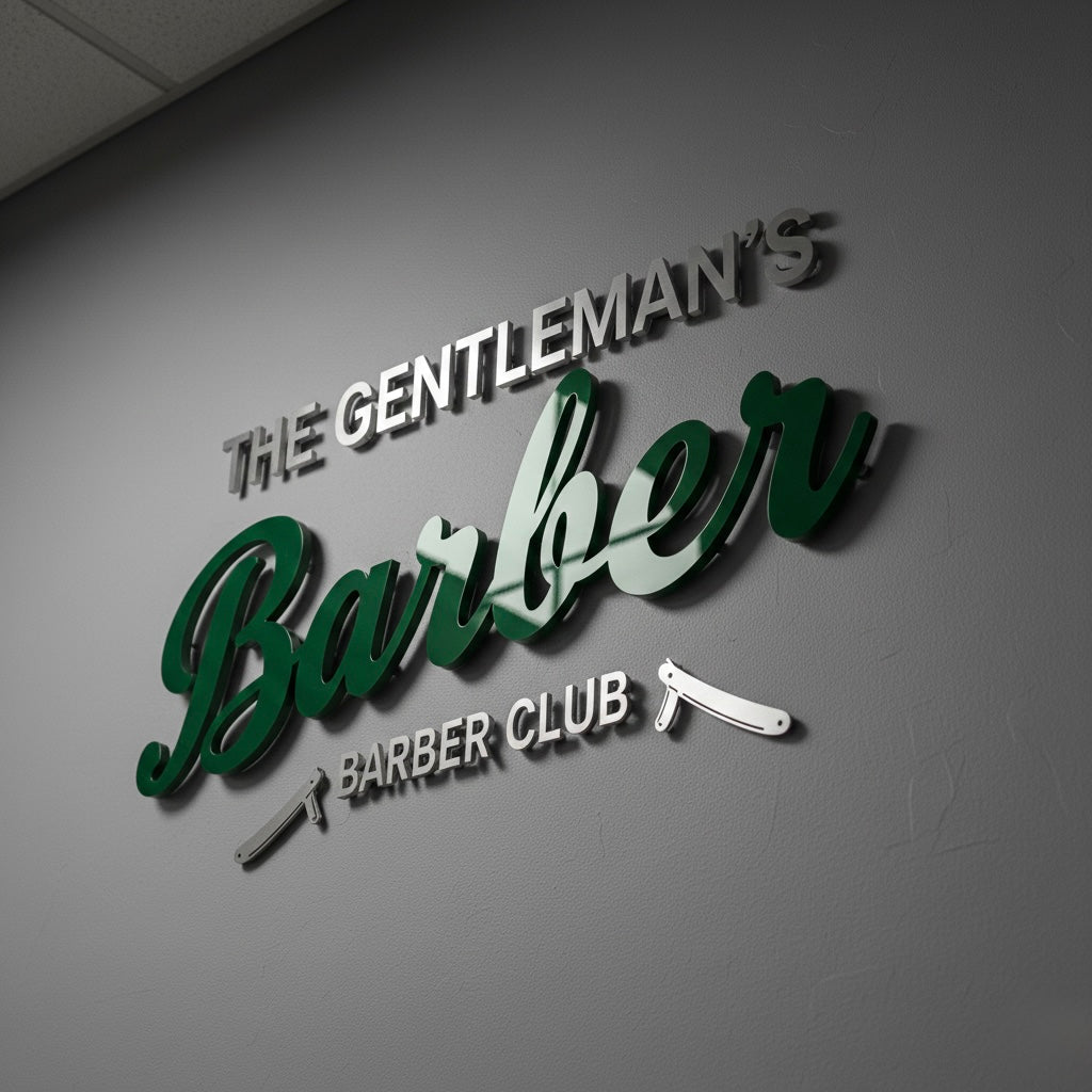 Acrylic Cutout Logo and Letters