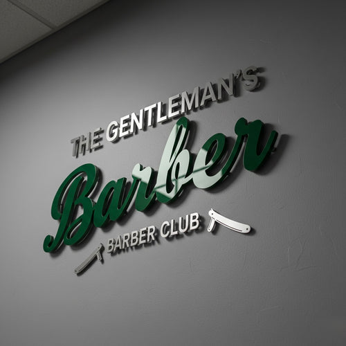 Acrylic Cutout Logo and Letters