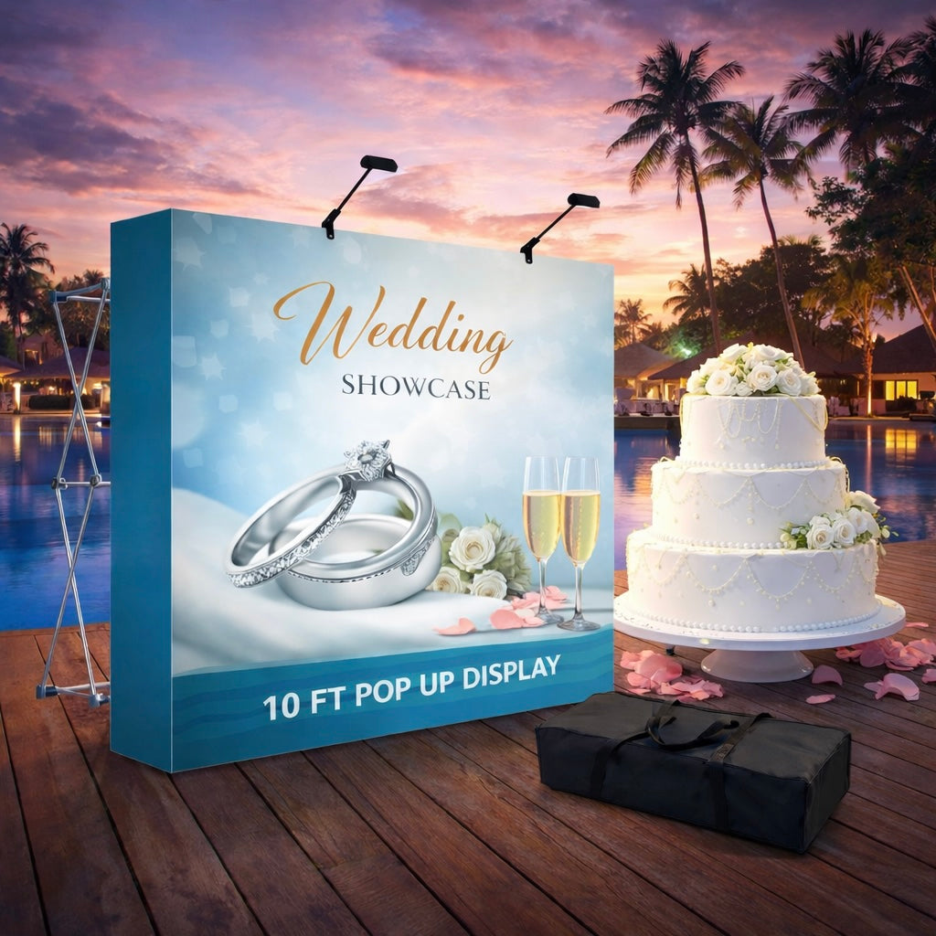 8x8 POP UP Display Stand