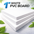 PVC Board 1" White