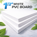 PVC Board 1/2" White