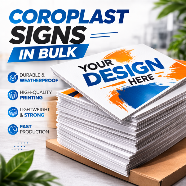 Coroplast Yard Signs in Bulk