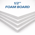 Foamboard 1/2 inch White