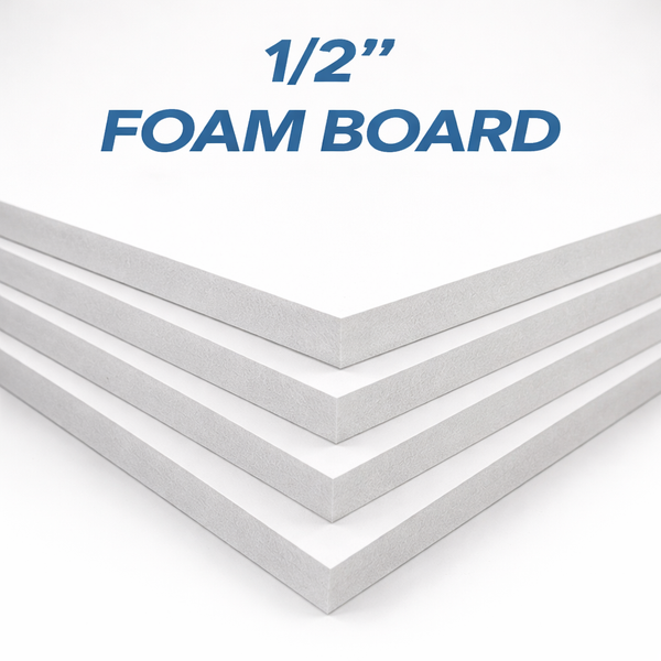 Foamboard 1/2 inch White