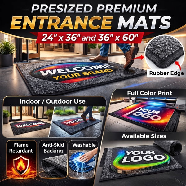 Presized Premium Entrance Carpet Mat